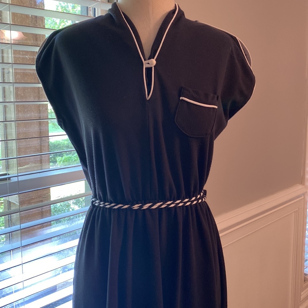 ❤️Vintage Dress Navy Blue Size 11